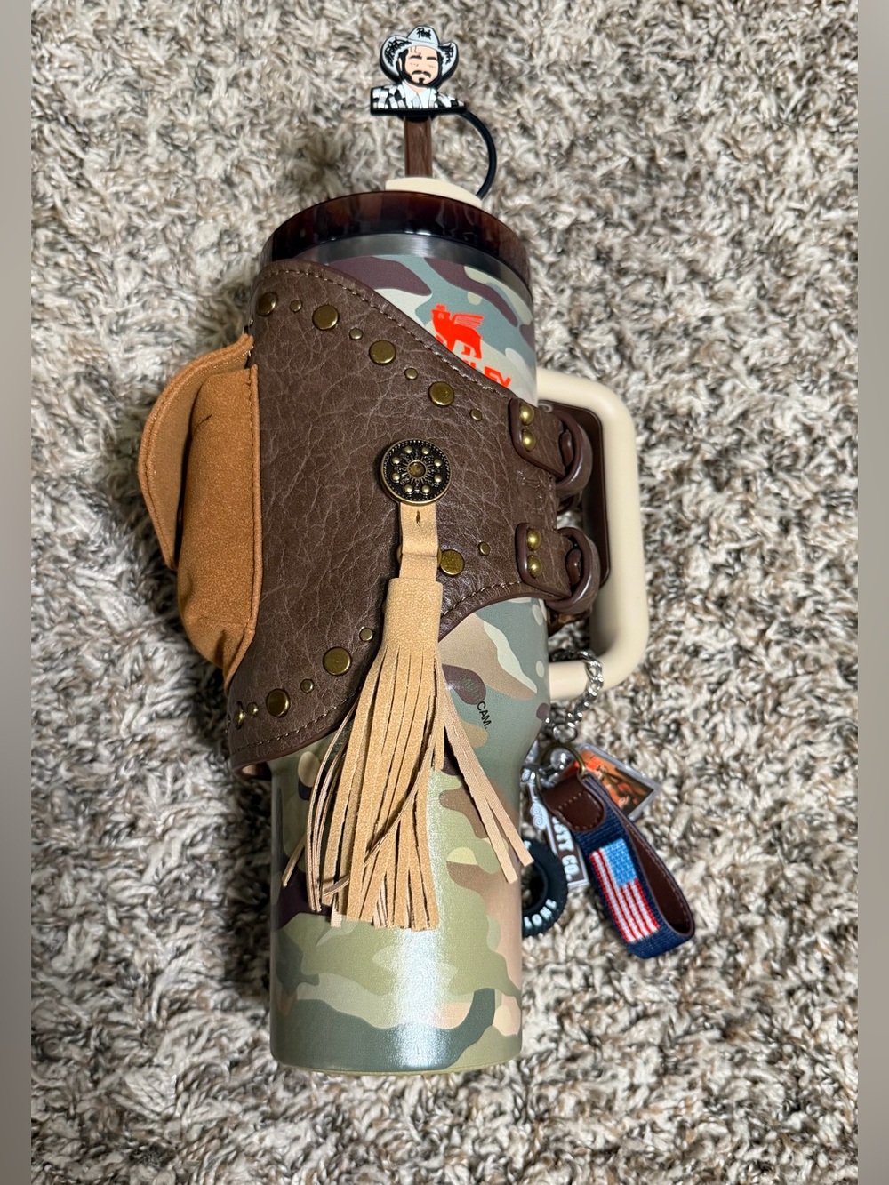 Stanley 40 Oz Quencher - Post Malone With Pouch NWT